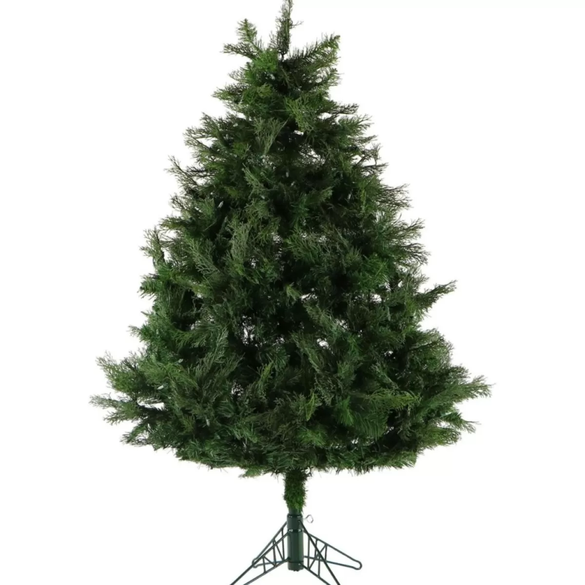 Fraiser Hill Farms Christmas Trees | 5-Ft. Northern Cedar Teardrop Christmas Tree With Clear Led Lights And Ez Connect