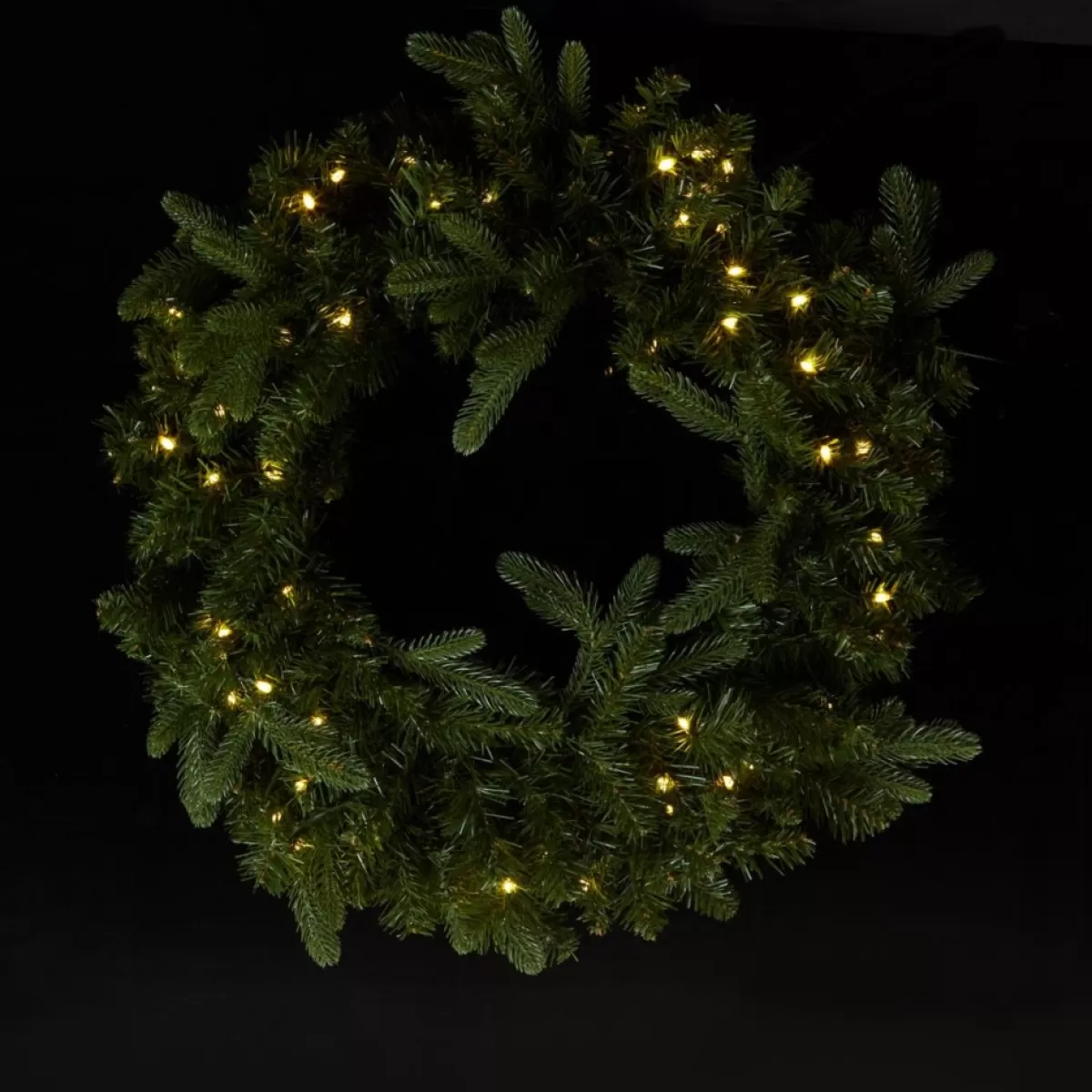 American Tree & Wreath™ Wreaths, Garlands & More | American Tree 24" Wreath With 60 Led Fairy Lights