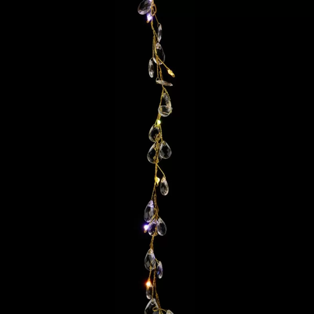 august & leo Indoor Decor | As Is Handmade Crystal Beaded Multifunction Led Garland 2-Pack