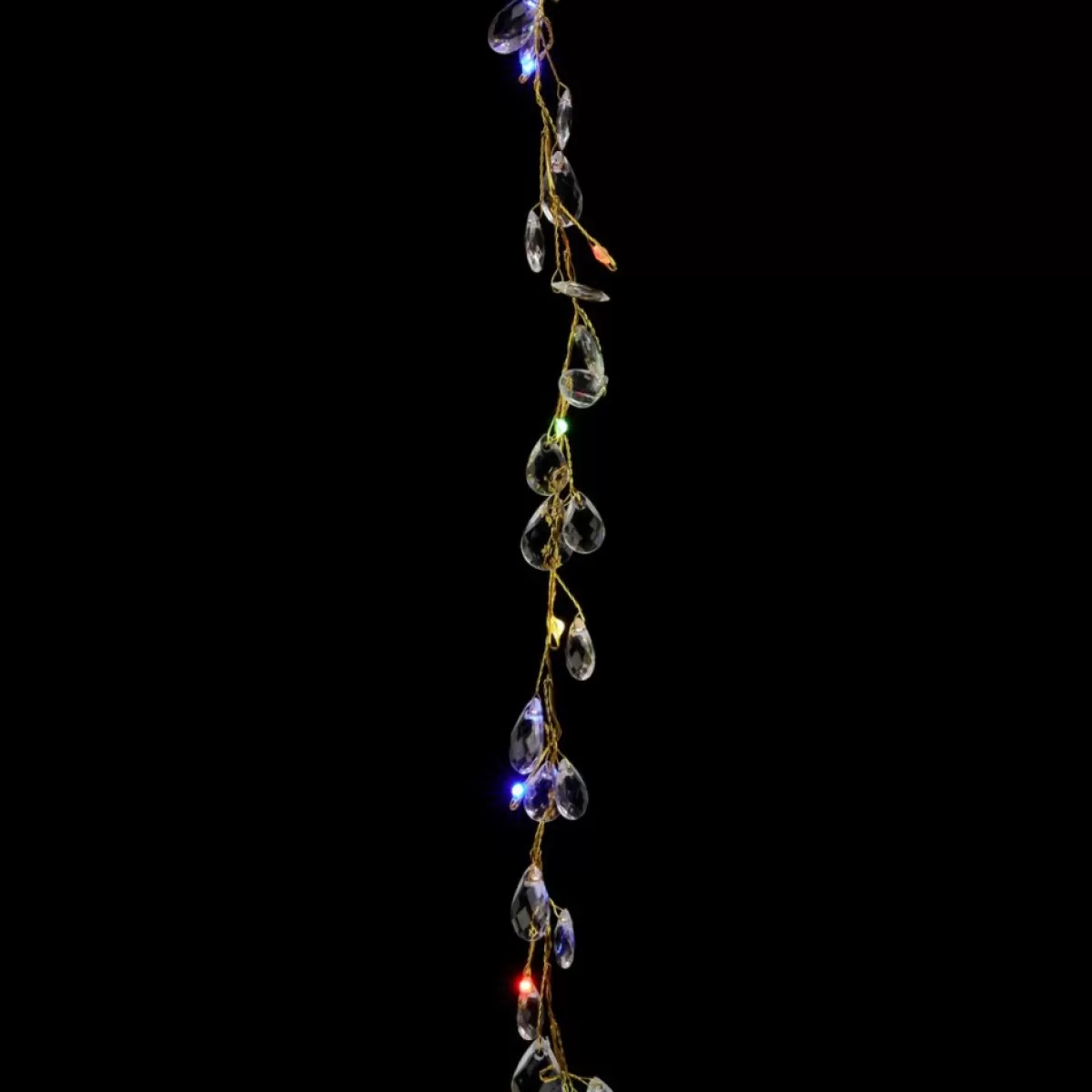 august & leo Indoor Decor | As Is Handmade Crystal Beaded Multifunction Led Garland 2-Pack