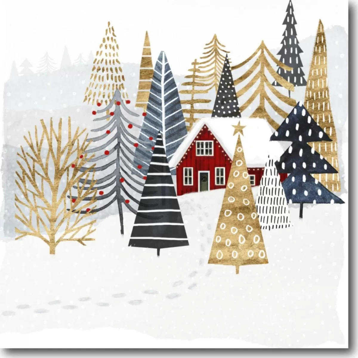 Courtside Market Indoor Decor | Christmas Chalet I Canvas Wall Art
