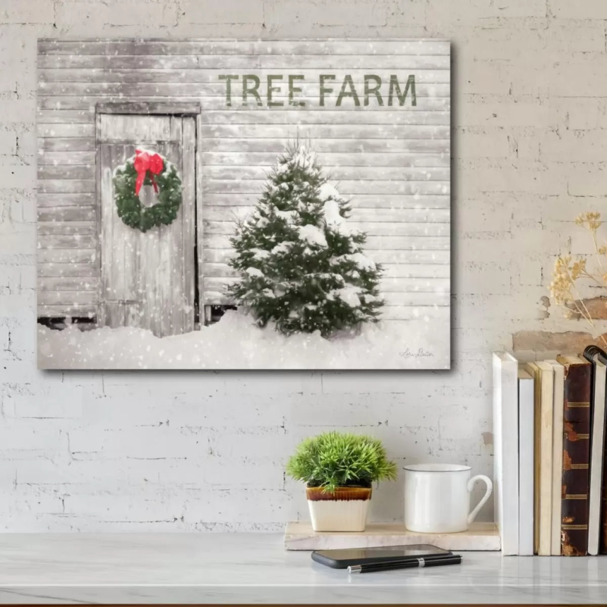 Courtside Market Indoor Decor | Tree Farm 30X40 Canvas Wall Art