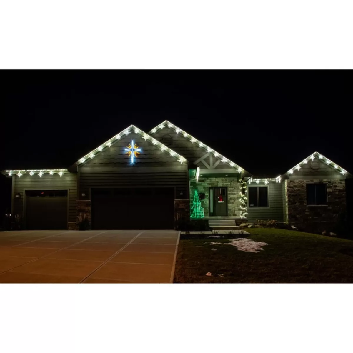 Fraser Hill Farm Outdoor Decor | Christmas Giant Outdoor 4' Led Bethlehem Star