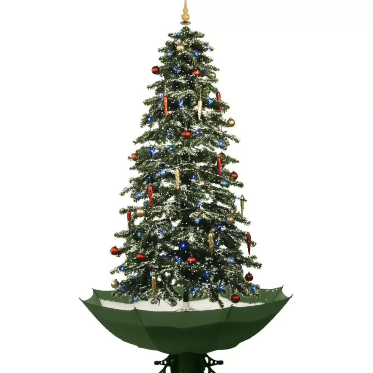 Fraser Hill Farm Christmas Trees | Let It Snow 55" Musical Tree W Base/Snow Function