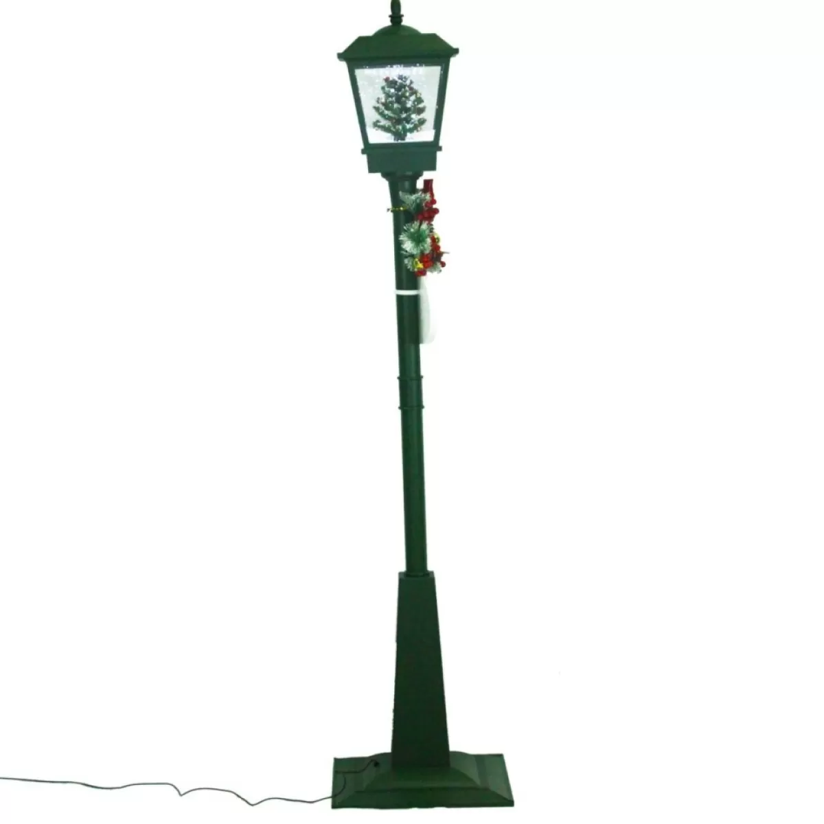 Fraser Hill Farm Indoor Decor | Let It Snow 71" Street Lamp W/ Tree & Signs Decor