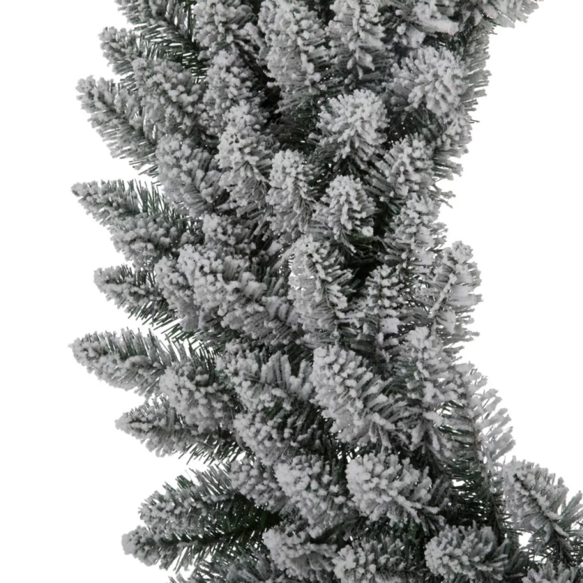 Glitzhome Wreaths, Garlands & More | 36" D Oversized Pre-Lit Snow Flocked Christmas Wreath