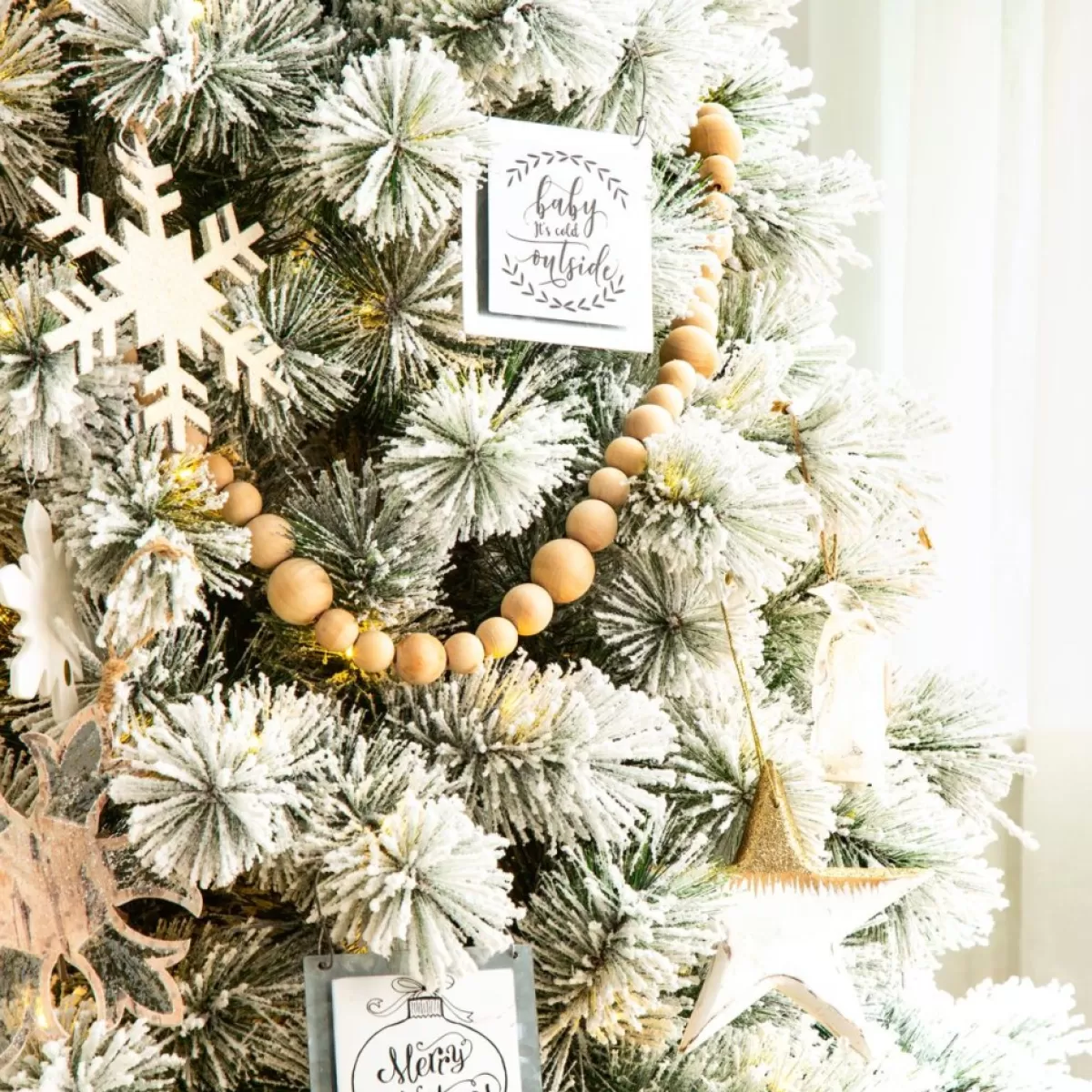 Glitzhome Christmas Trees | 6 Ft. Preloaded Led Pencil Pine Artificial Christmas Tree