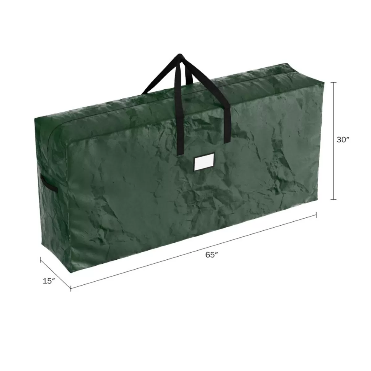 Hastings Home Storage | 2-Piece Christmas Decor Storage Bags - Green