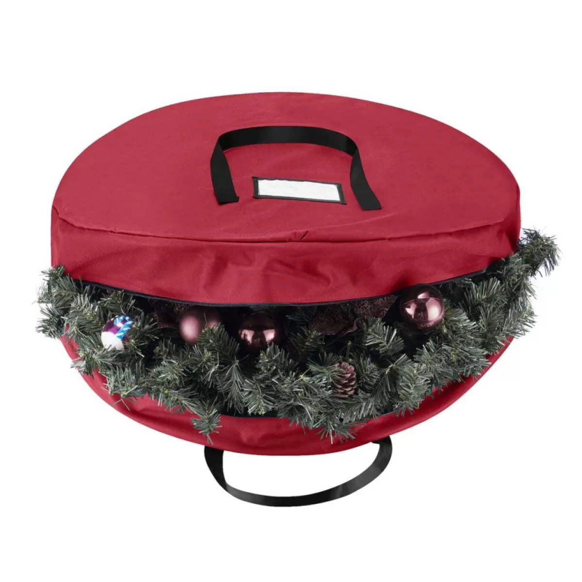 Hastings Home Storage | 36" Round Artificial Wreath Storage Bag