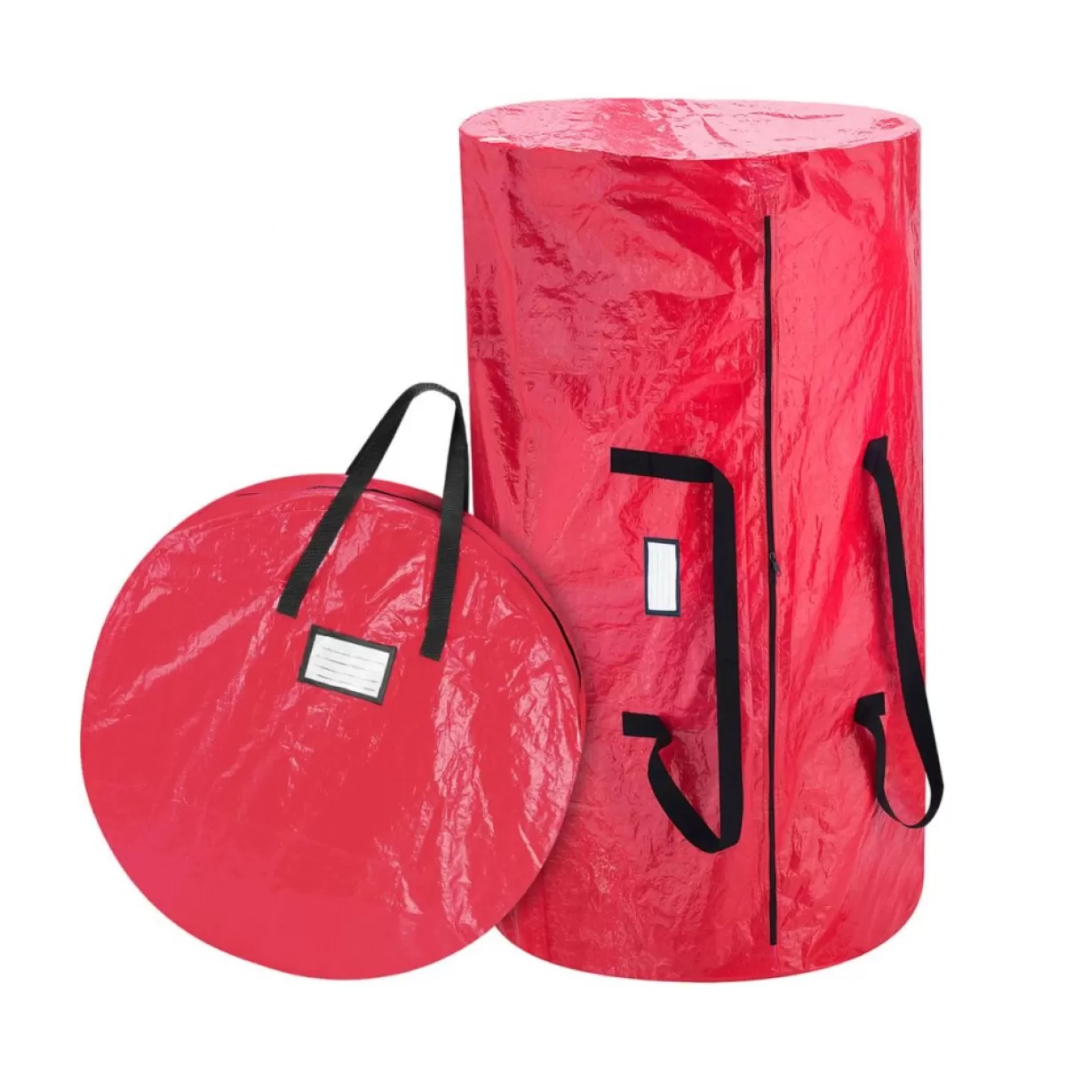 Hastings Home Storage | Tree And Wreath Storage Bag Set - Red