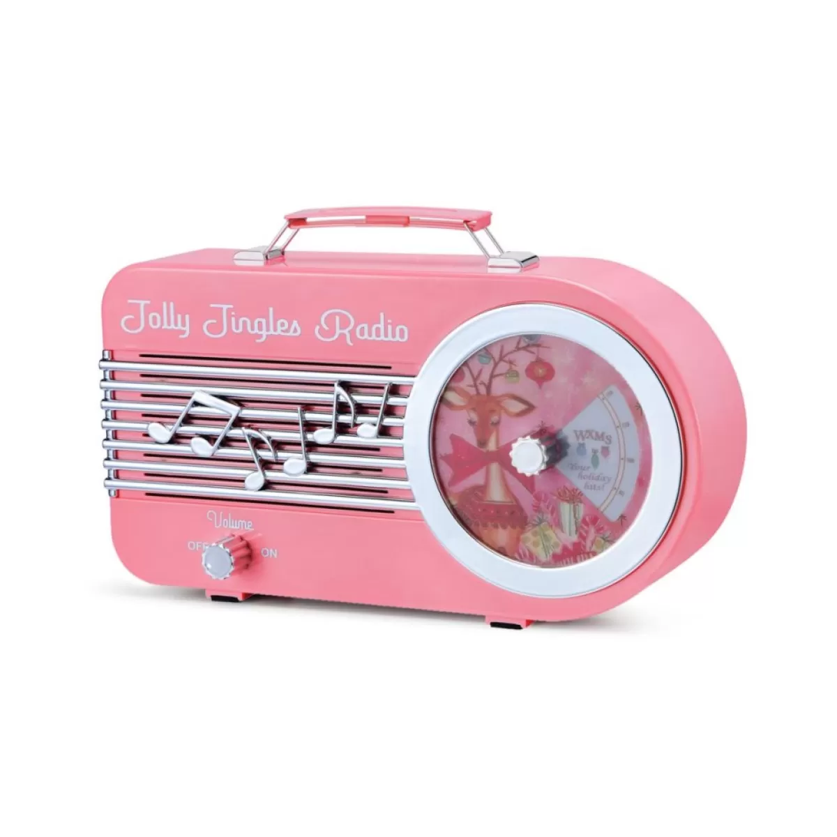 Mr. Christmas Indoor Decor | 10.5" Jolly Jingles Radio