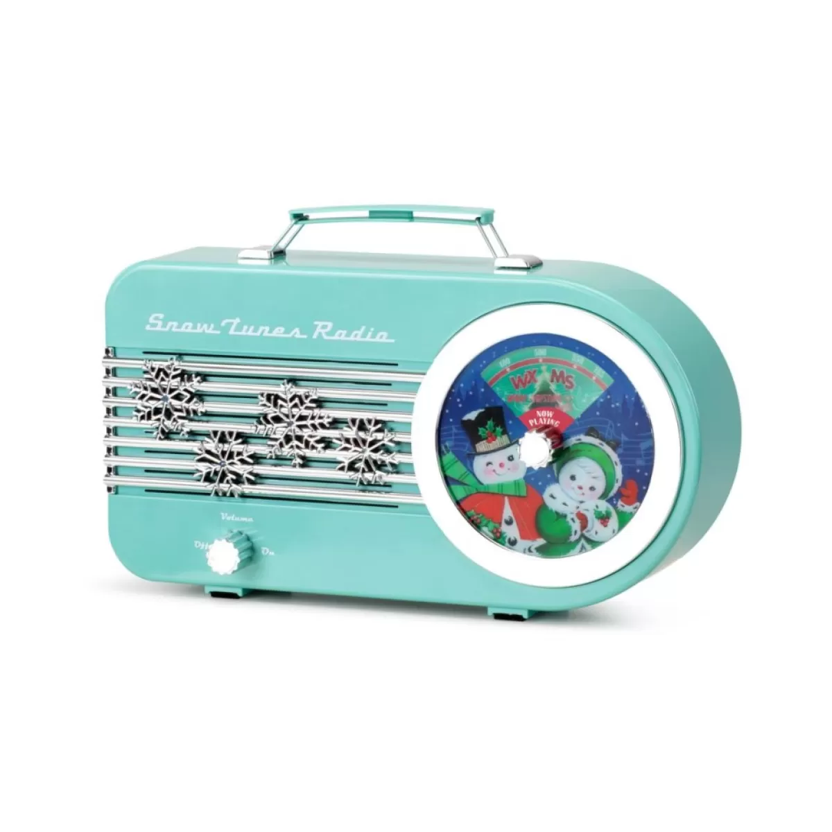 Mr. Christmas Indoor Decor | 10.5" Snow Tune Radio