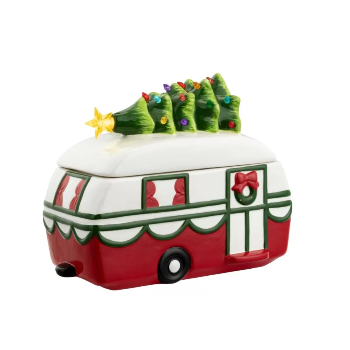 Mr. Christmas Holiday Entertaining | 10" Camper Cookie Jar