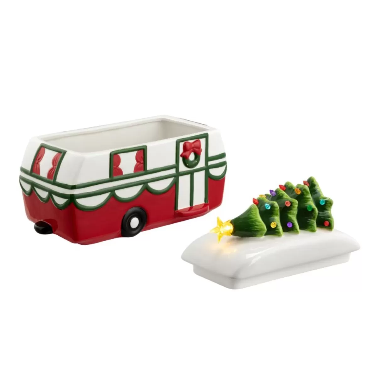 Mr. Christmas Holiday Entertaining | 10" Camper Cookie Jar