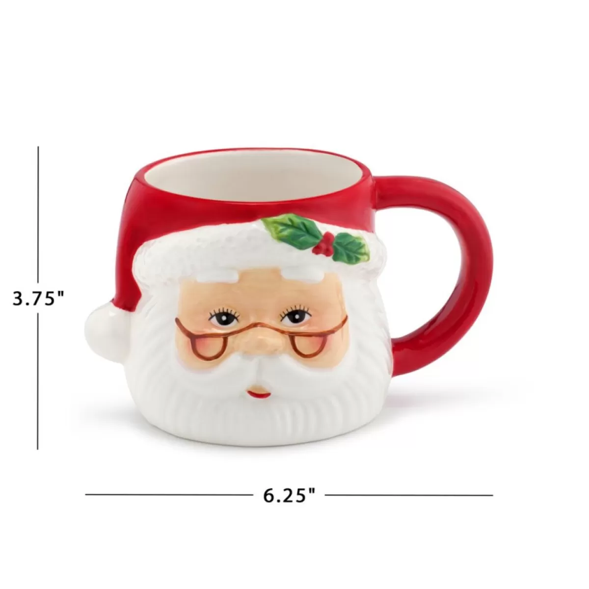 Mr. Christmas Holiday Entertaining | 16 Oz Santa Mug