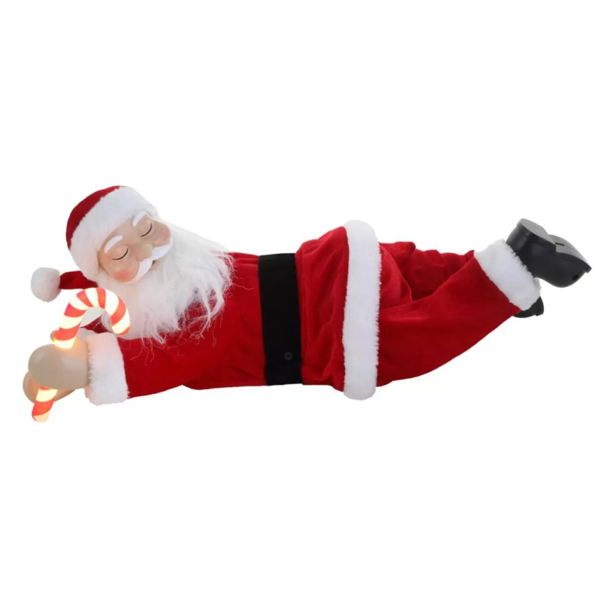 Mr. Christmas Indoor Decor | 19.25" Sleeping Santa