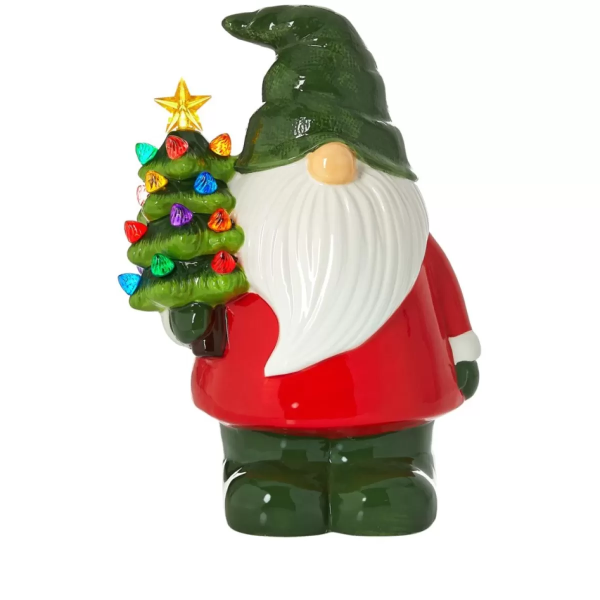 Mr. Christmas Indoor Decor | Nostalgic Holiday Figure With Led Lights And Timer