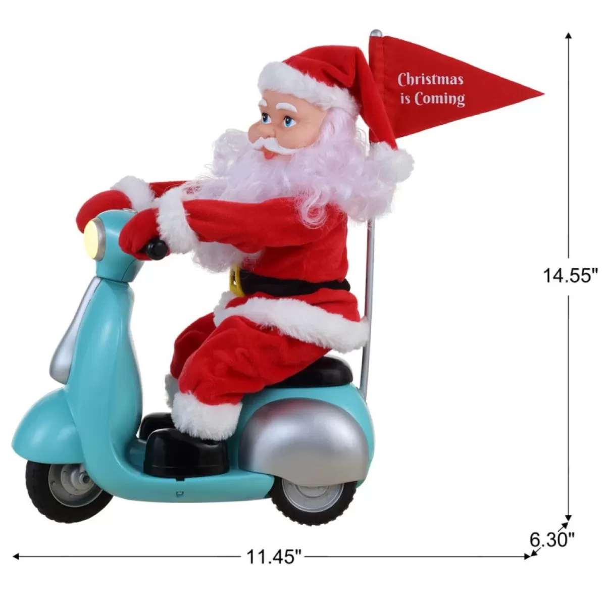 Mr. Christmas Indoor Decor | Scootin' Santa