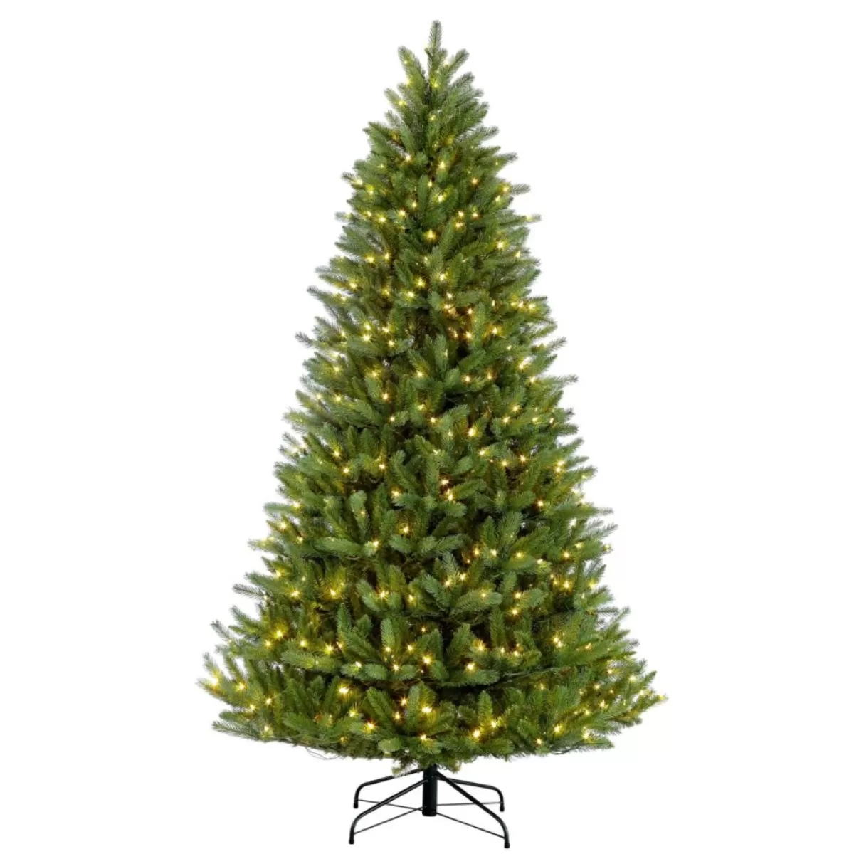 Puleo International Christmas Trees | Puleo 4-1/2 Ft. Pre-Lit Green Mountain Fir Artificial Christmas Tree