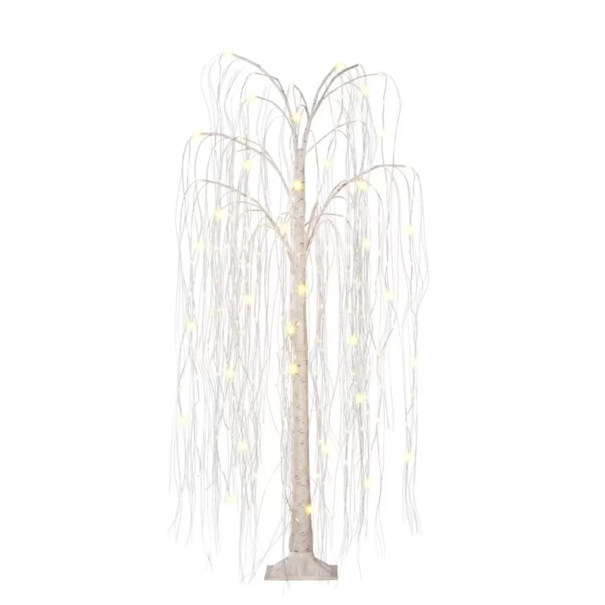 Puelo International Christmas Trees | Puleo International 5' Prelit Willow Tree W/ 240 Warm White Led Lights
