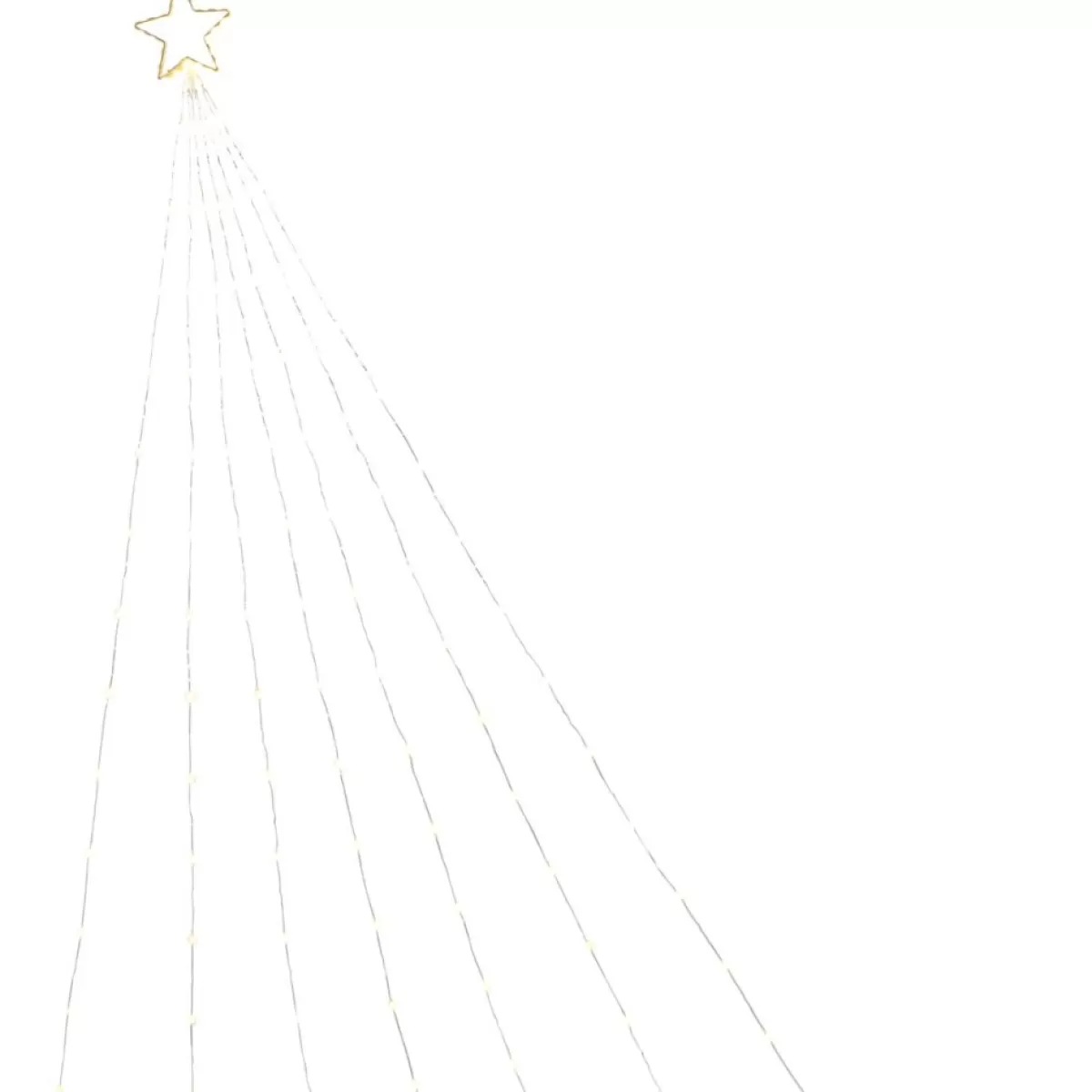 Gerson Indoor Decor | The Company 5" Electric Shooting Star W/ Seven 7' Tails, Leds