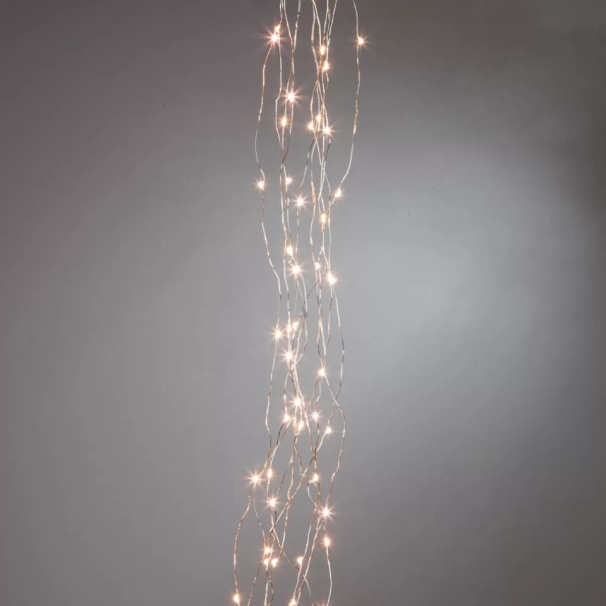 Gerson Indoor Decor | The Company 6' Warm White Led Light String Spray On Silver Wire