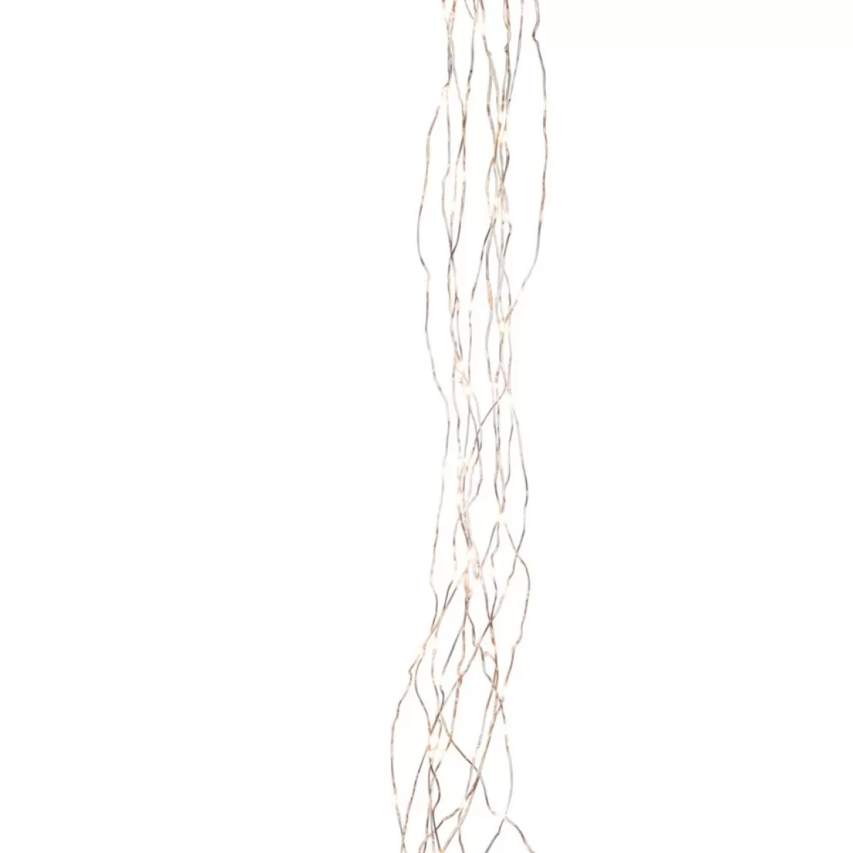 Gerson Indoor Decor | The Company 6' Warm White Led Light String Spray On Silver Wire