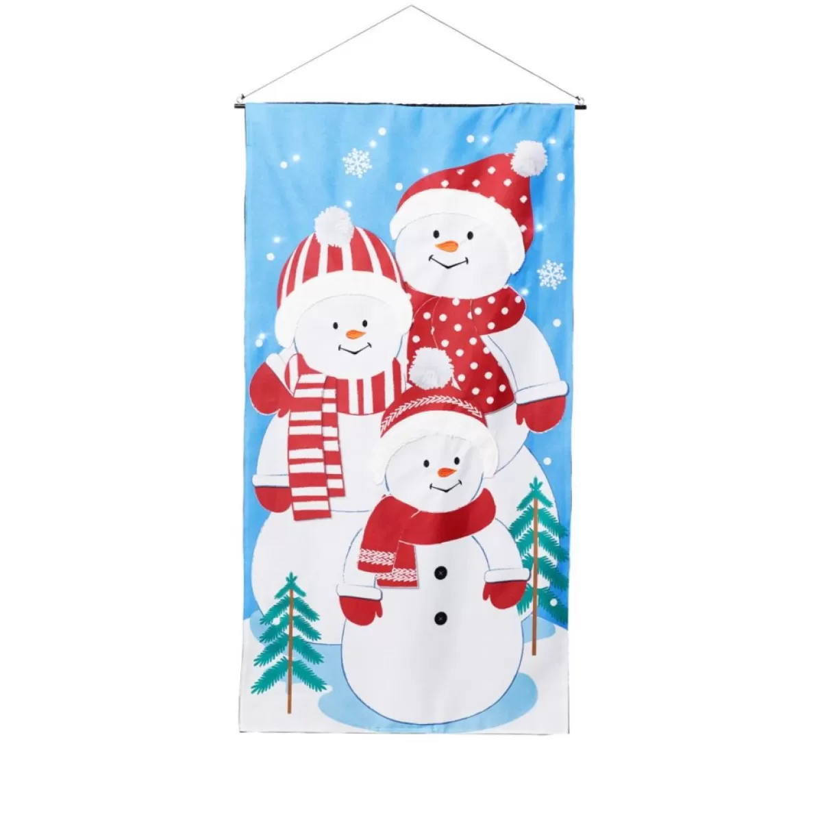 Wind & Weather Indoor Decor | Wind And Weather Led Hanging Holiday Door Banner