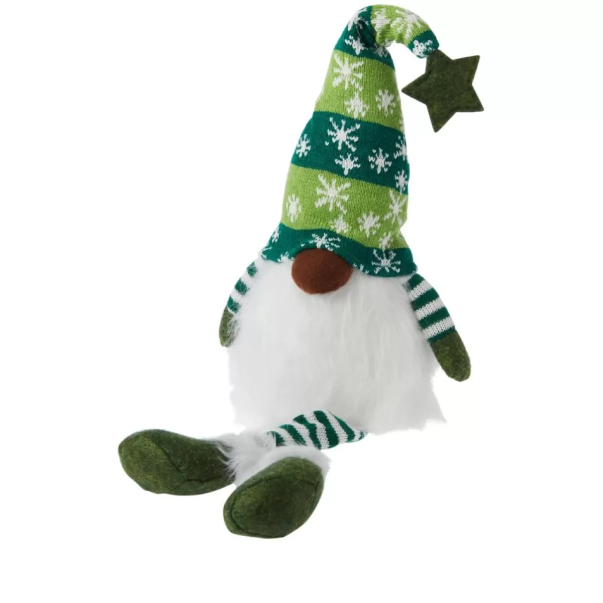 Winter Lane Indoor Decor | 27" Lighted Gnome Shelf Sitters