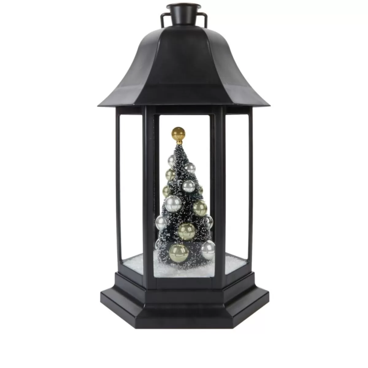 Winter Lane Indoor Decor | Holiday Led Projection Lantern