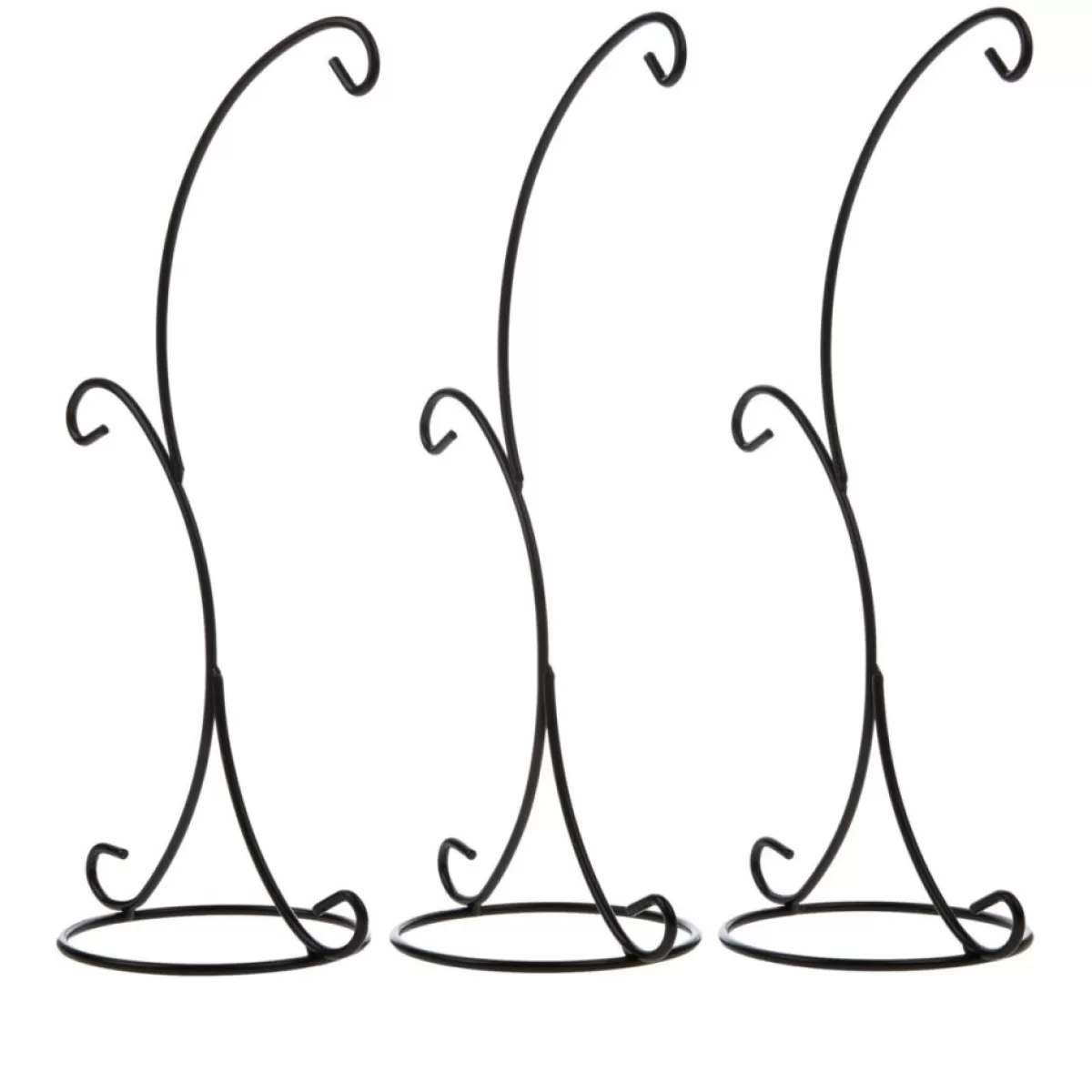 Winter Lane Indoor Decor | Two-Tiered Ornament Stands - Set Of 3